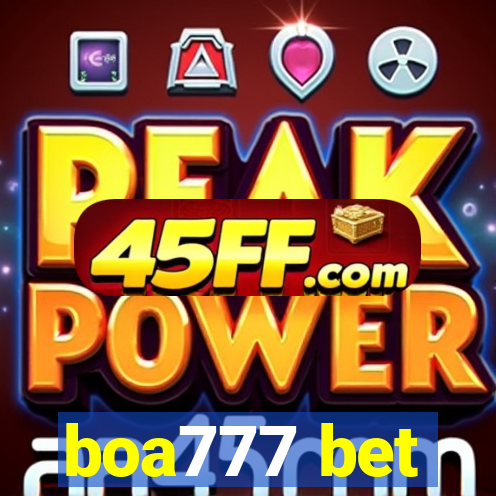 boa777 bet